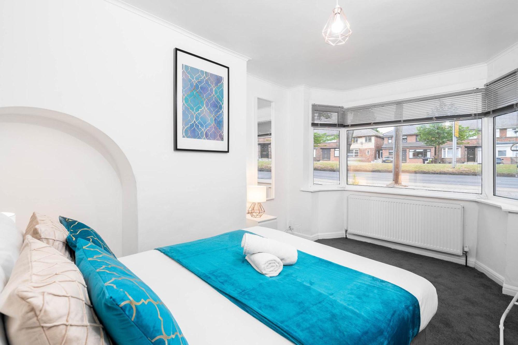 4 Bedroom House - Accommodates 7 - Garden - Parking - Netflix - Wifi - 559T Birmingham Bagian luar foto